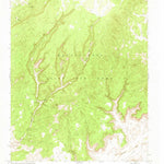 United States Geological Survey Black Mesa Wash NE, AZ (1970, 24000-Scale) digital map