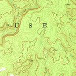 United States Geological Survey Black Mesa Wash NE, AZ (1970, 24000-Scale) digital map