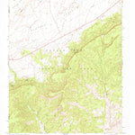 United States Geological Survey Black Mesa Wash NW, AZ (1970, 24000-Scale) digital map