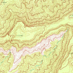 United States Geological Survey Black Mesa Wash NW, AZ (1970, 24000-Scale) digital map