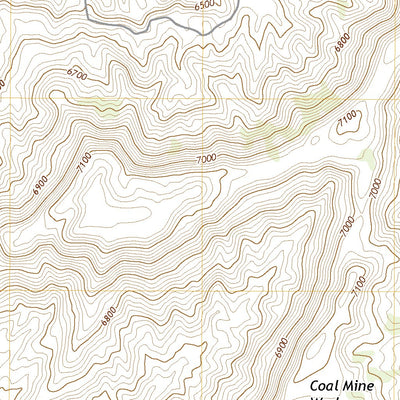 United States Geological Survey Black Mesa Wash NW, AZ (2021, 24000-Scale) digital map