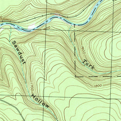 Black Moshannon, PA (1994, 24000-Scale) Map by United States Geological ...