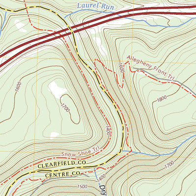 United States Geological Survey Black Moshannon, PA (2023, 24000-Scale) digital map