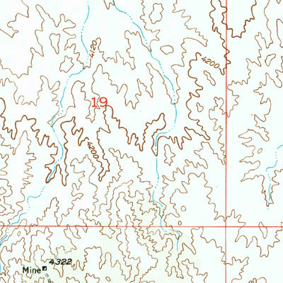 United States Geological Survey Black Mountain, AZ (1949, 24000-Scale) digital map