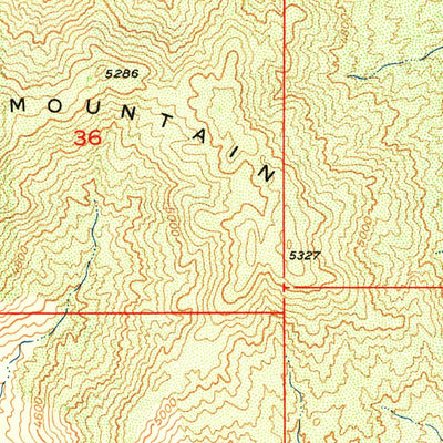 United States Geological Survey Black Mountain, AZ (1950, 24000-Scale) digital map