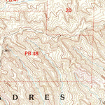 United States Geological Survey Black Mountain, CA (1995, 24000-Scale) digital map