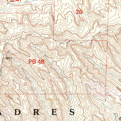 United States Geological Survey Black Mountain, CA (1995, 24000-Scale) digital map