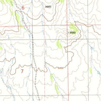 United States Geological Survey Black Mountain, CO (1983, 24000-Scale) digital map