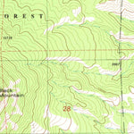 United States Geological Survey Black Mountain, CO (1983, 24000-Scale) digital map