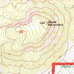 United States Geological Survey Black Mountain, CO (1994, 24000-Scale) digital map