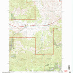 United States Geological Survey Black Mountain, MT (2001, 24000-Scale) digital map