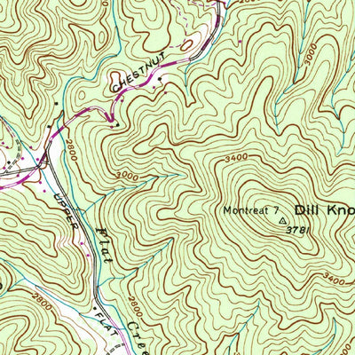 United States Geological Survey Black Mountain, NC (1941, 24000-Scale) digital map