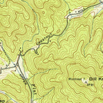 United States Geological Survey Black Mountain, NC (1943, 24000-Scale) digital map