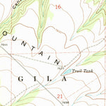 United States Geological Survey Black Mountain, NM (1967, 24000-Scale) digital map
