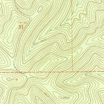 United States Geological Survey Black Mountain, NM (1967, 24000-Scale) digital map