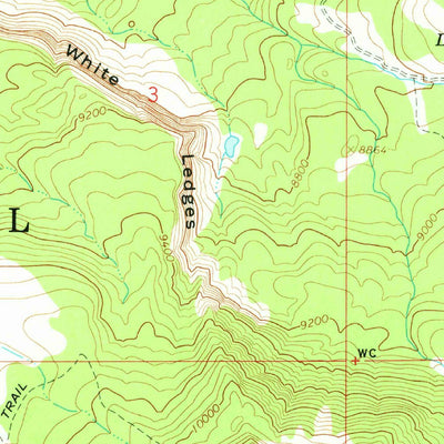 United States Geological Survey Black Mountain, UT (1965, 24000-Scale) digital map