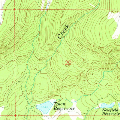United States Geological Survey Black Mountain, UT (1965, 24000-Scale) digital map