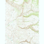 United States Geological Survey Black Mountain, WY (1960, 24000-Scale) digital map