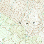 United States Geological Survey Black Mountain, WY (1960, 24000-Scale) digital map