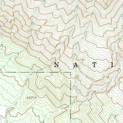 United States Geological Survey Black Mountain, WY (1960, 24000-Scale) digital map