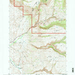 United States Geological Survey Black Mountain, WY (1993, 24000-Scale) digital map