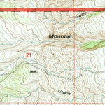 United States Geological Survey Black Mountain, WY (1993, 24000-Scale) digital map