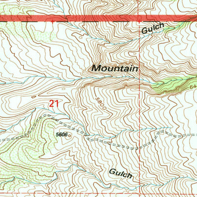 United States Geological Survey Black Mountain, WY (1993, 24000-Scale) digital map