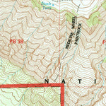 United States Geological Survey Black Mountain, WY (1993, 24000-Scale) digital map
