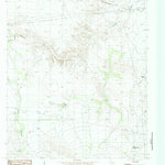 United States Geological Survey Black Mountains NW, TX (1984, 24000-Scale) digital map