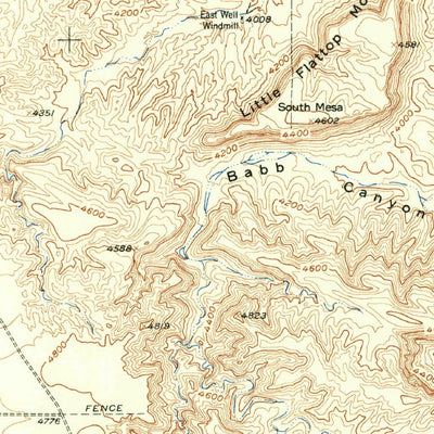 United States Geological Survey Black Mountains, TX (1955, 62500-Scale) digital map