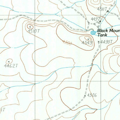 United States Geological Survey Black Mountains, TX (1984, 24000-Scale) digital map