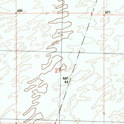 United States Geological Survey Black Peak, AZ (1990, 24000-Scale) digital map