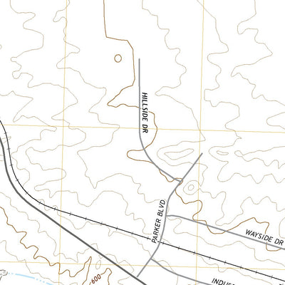 United States Geological Survey Black Peak, AZ (2021, 24000-Scale) digital map