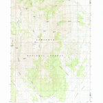 United States Geological Survey Black Pine Peak, ID (1985, 24000-Scale) digital map