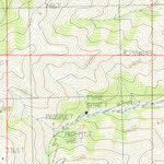 United States Geological Survey Black Pine Peak, ID (1985, 24000-Scale) digital map
