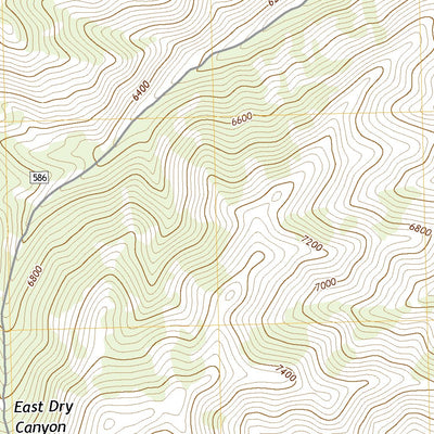 United States Geological Survey Black Pine Peak, ID (2020, 24000-Scale) digital map