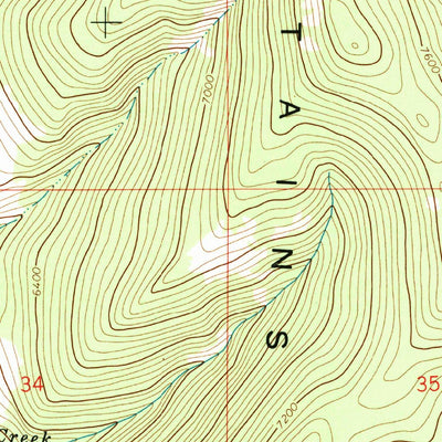 United States Geological Survey Black Pine Ridge, MT (1971, 24000-Scale) digital map