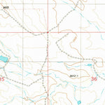 United States Geological Survey Black Point NE, MT (1982, 24000-Scale) digital map