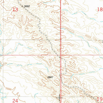 United States Geological Survey Black Point NE, MT (1982, 24000-Scale) digital map