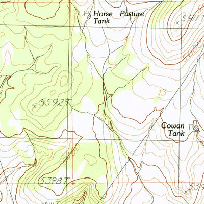 United States Geological Survey Black Point, NM (1982, 24000-Scale) digital map
