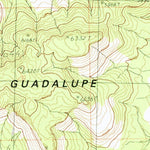 United States Geological Survey Black Point, NM (1982, 24000-Scale) digital map