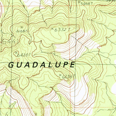 United States Geological Survey Black Point, NM (1982, 24000-Scale) digital map