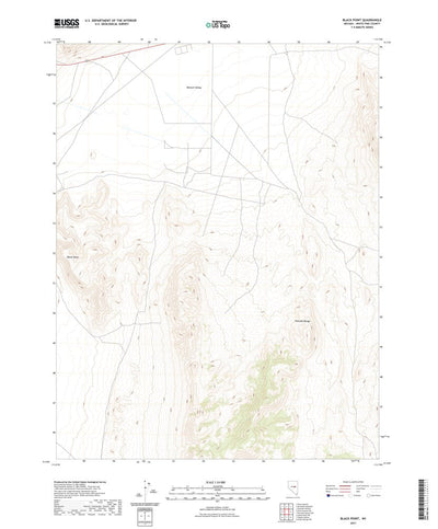 United States Geological Survey Black Point, NV (2021, 24000-Scale) digital map
