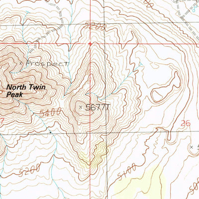 United States Geological Survey Black Point, UT (1986, 24000-Scale) digital map