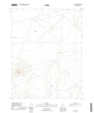 United States Geological Survey Black Point, UT (2020, 24000-Scale) digital map