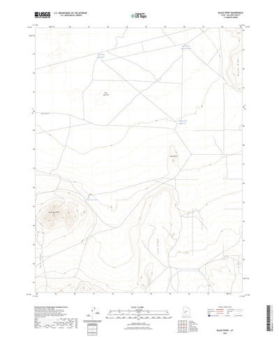 United States Geological Survey Black Point, UT (2023, 24000-Scale) digital map