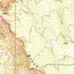 United States Geological Survey Black Ridge, CO (1955, 24000-Scale) digital map