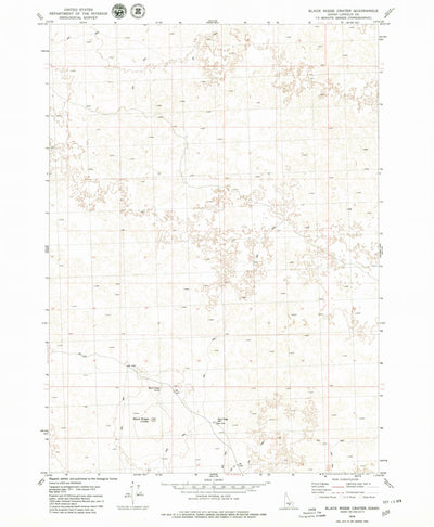 United States Geological Survey Black Ridge Crater, ID (1979, 24000-Scale) digital map