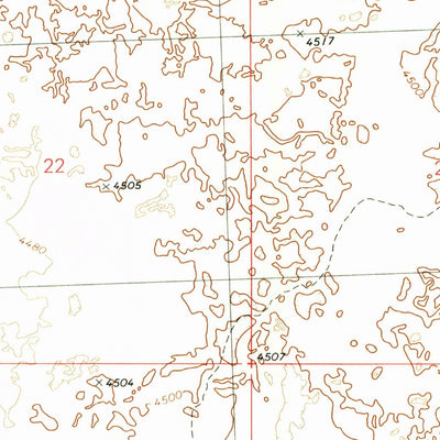 United States Geological Survey Black Ridge Crater, ID (1979, 24000-Scale) digital map