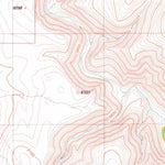 United States Geological Survey Black Ridge, NV (1980, 24000-Scale) digital map